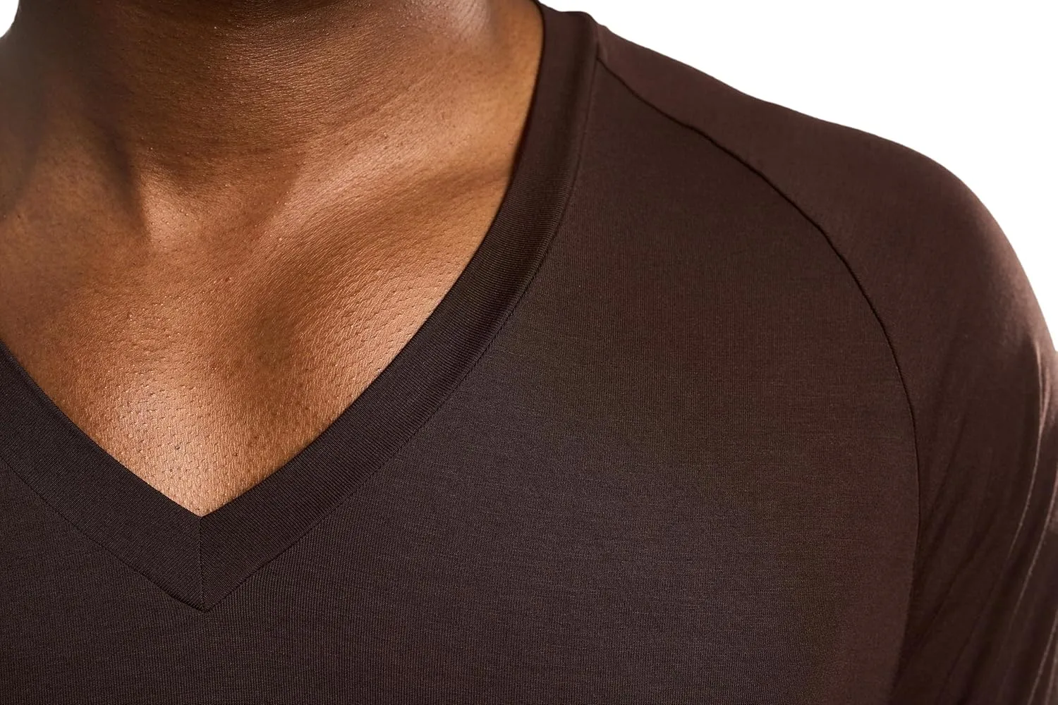 Mr. Davis Comfort Fit Premium Bamboo Viscose Tailored Cut Stylish V Neck Men's Undershirt 3 Pack