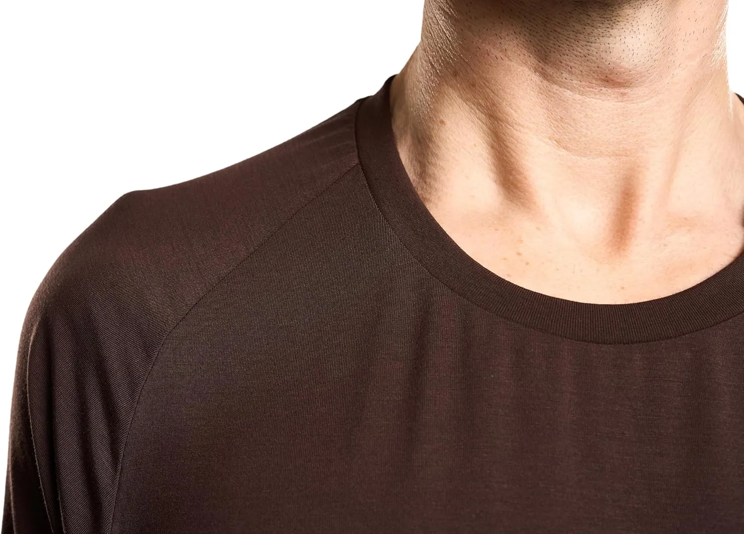 Mr. Davis Men's Bamboo Viscose Tailored Cut Crew Neck Undershirt
