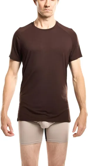 Mr. Davis Men's Bamboo Viscose Tailored Cut Crew Neck Undershirt