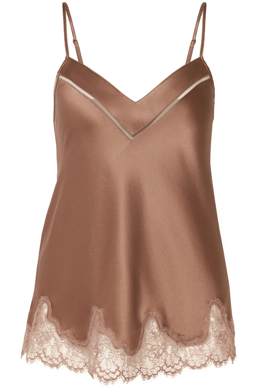 Nocturne Silk Camisole Macchiato
