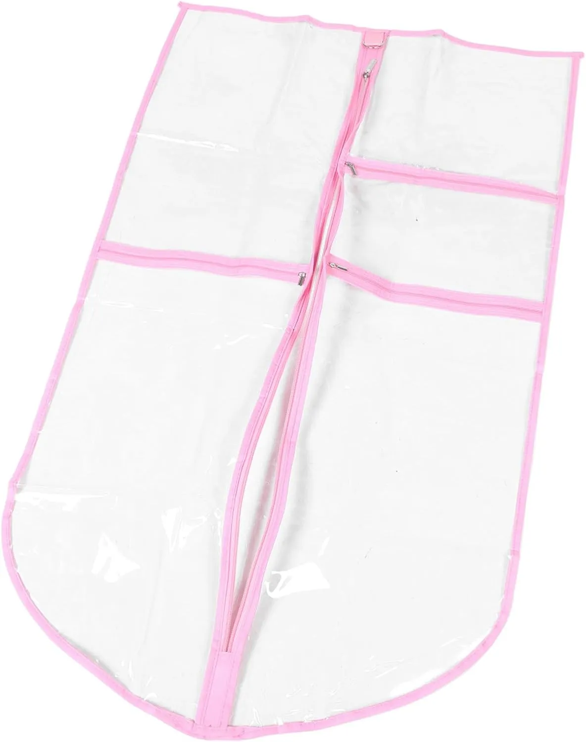Pvc Boys and Girls Clothing Dust Bag Multiple Pockets Dress Storage Bag for Home Travel