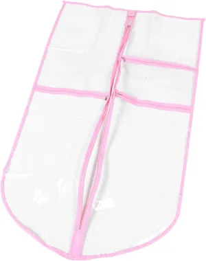 Pvc Boys and Girls Clothing Dust Bag Multiple Pockets Dress Storage Bag for Home Travel