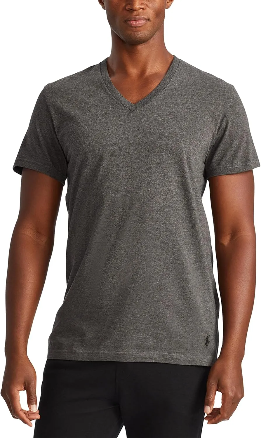 RALPH LAUREN Men's Classic Fit Cotton V-Neck Undershirts, 3 Pack