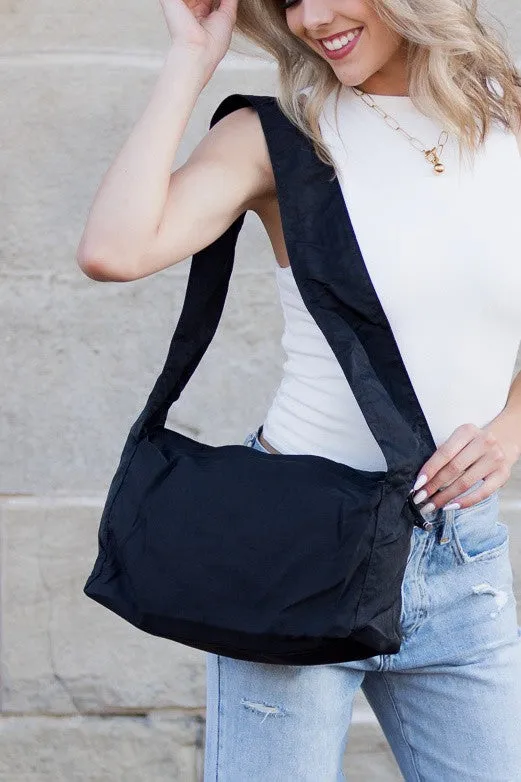 Reese Convertible Nylon Messenger Bag
