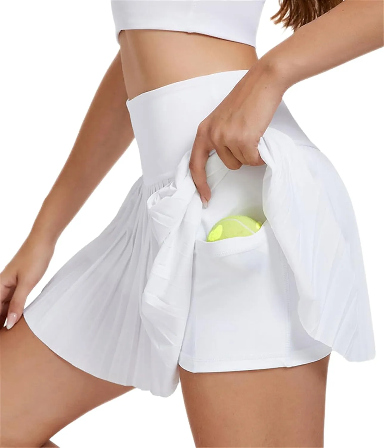 SANGTREE Women's Quick Dry Pleated Tennis Skorts Skirt