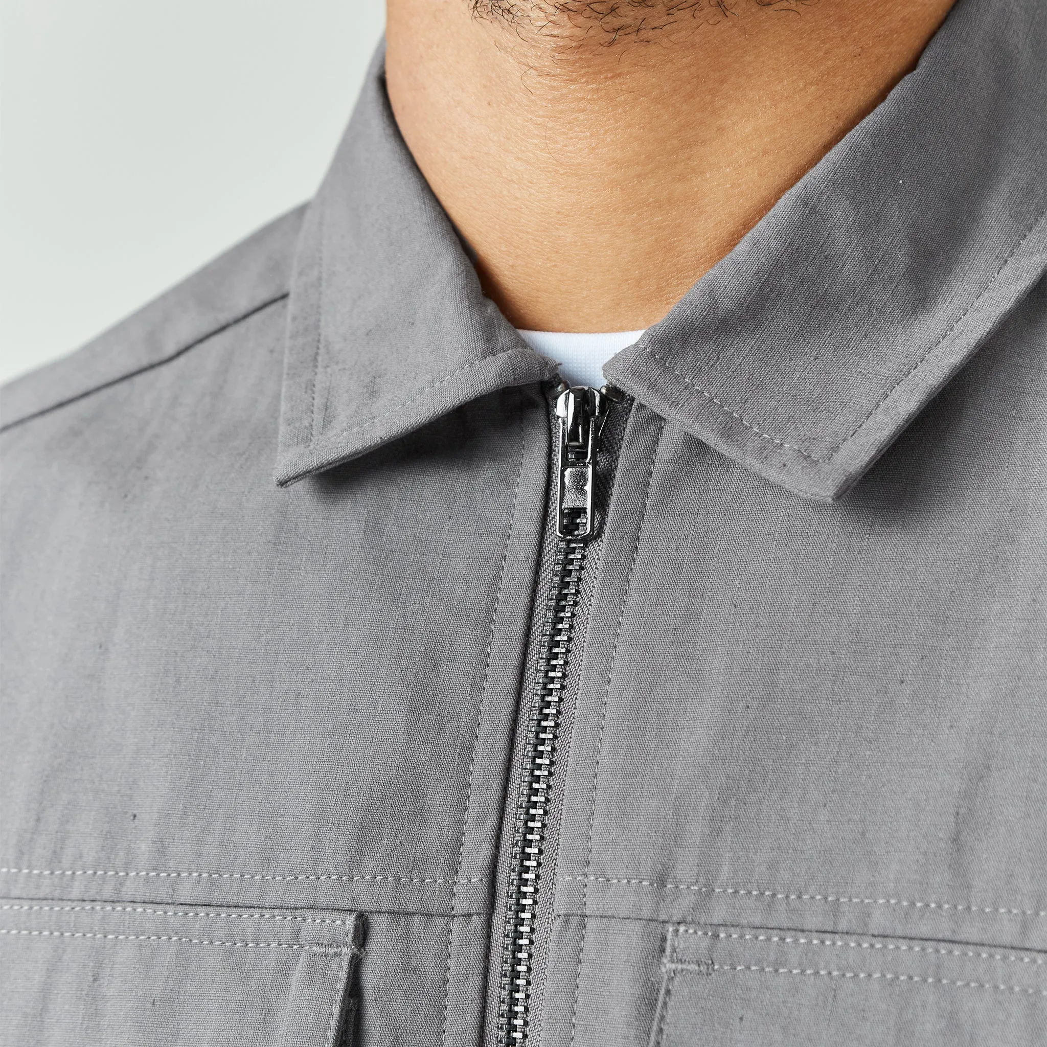 Smart Utility Overshirt | Charcoal