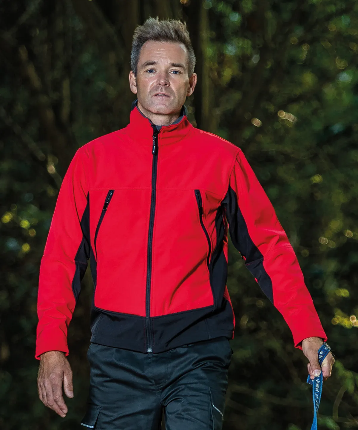 Softshell activity jacket | Red/Black