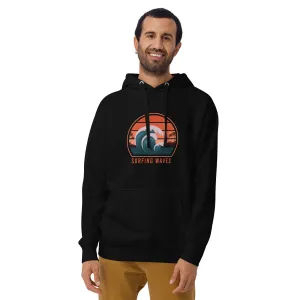 Surfer Waves - Unisex Hoodie
