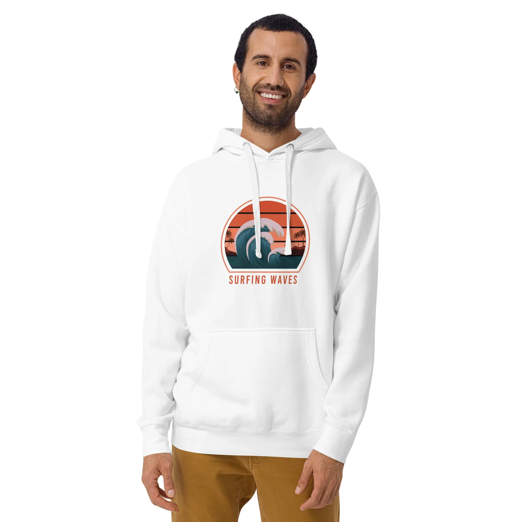 Surfer Waves - Unisex Hoodie