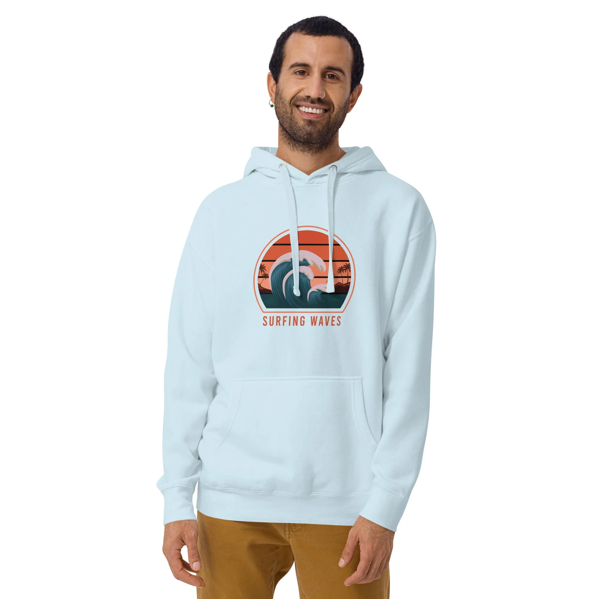 Surfer Waves - Unisex Hoodie