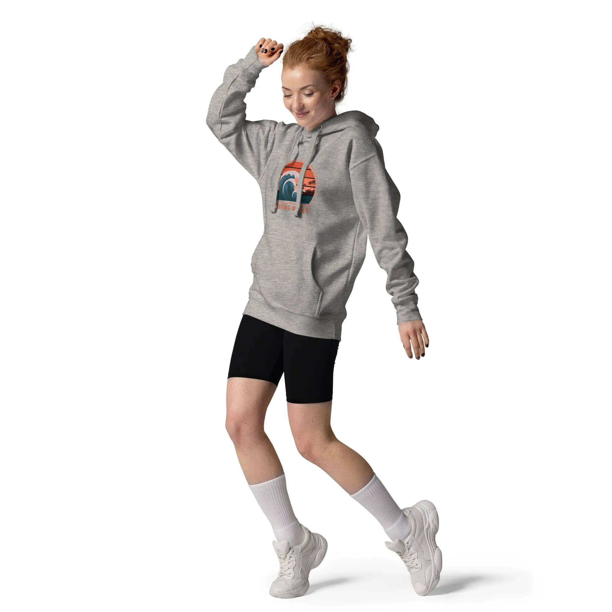 Surfer Waves - Unisex Hoodie