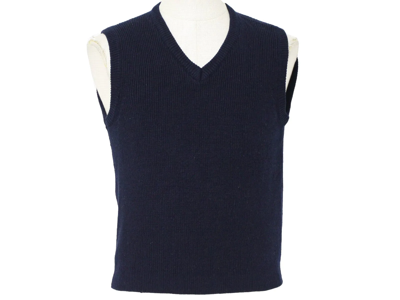 Sweater Vest, Navy Adult