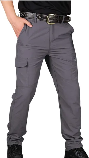 Tactical Pants for Men Stretch Cargo Pants Military Work Pants Outdoor Activity Hiking Pants with Multi Pockets