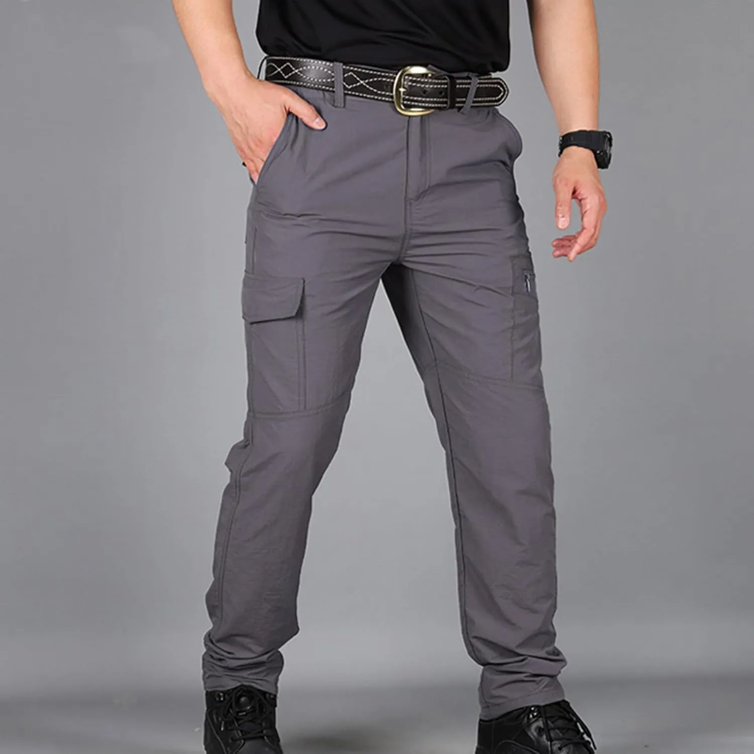 Tactical Pants for Men Stretch Cargo Pants Military Work Pants Outdoor Activity Hiking Pants with Multi Pockets