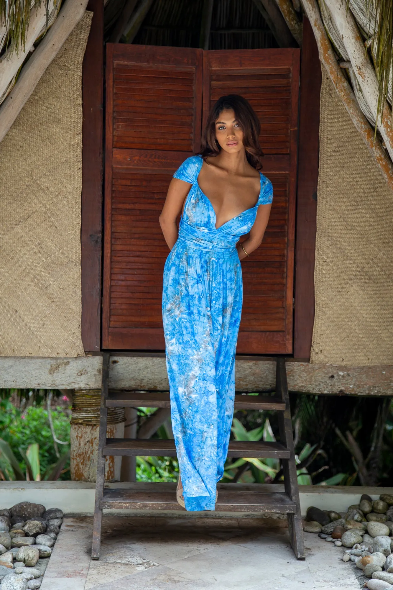 Tammy Infinity Dress in Premium Elizabeth Taylor Blue