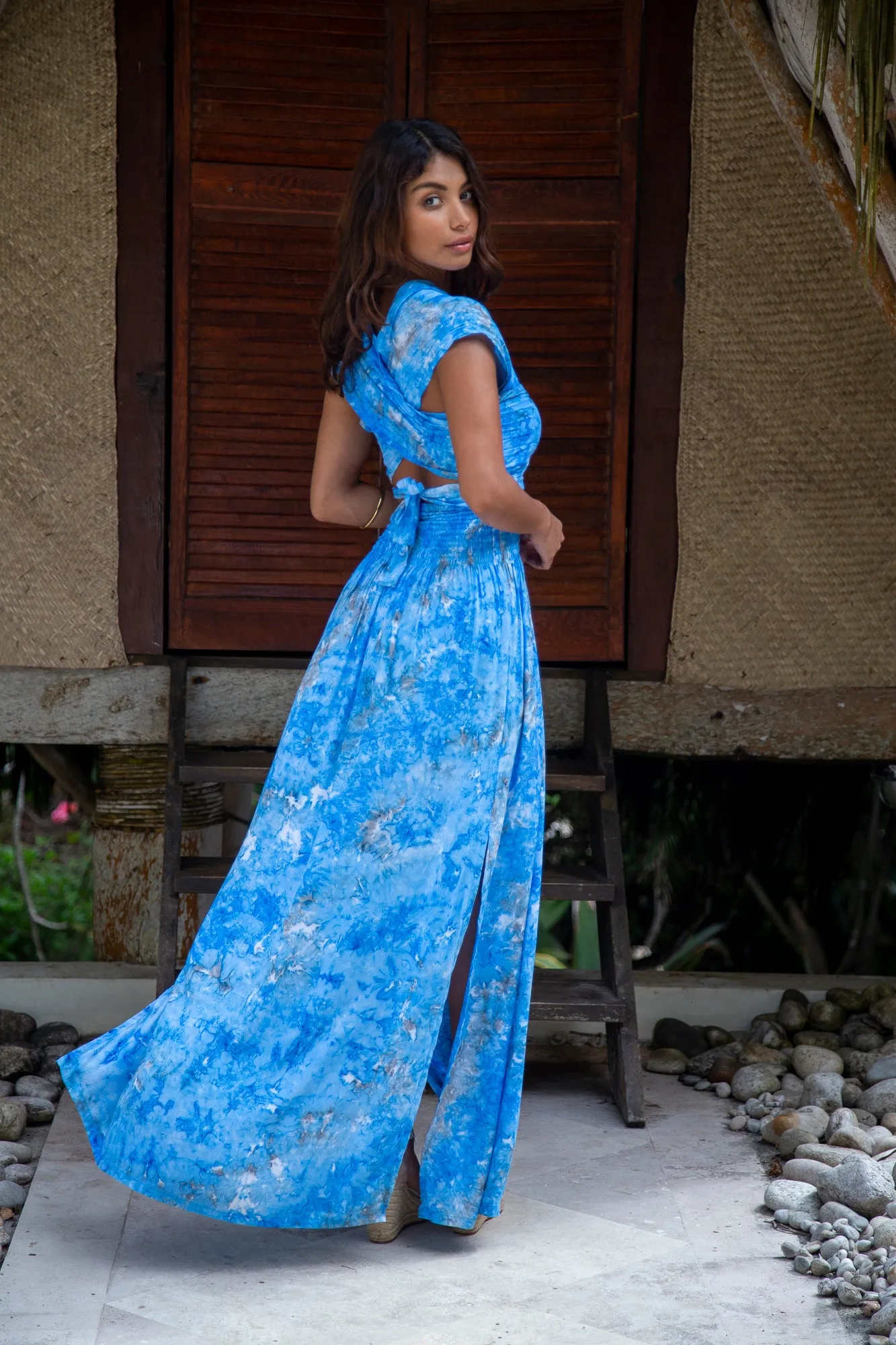 Tammy Infinity Dress in Premium Elizabeth Taylor Blue
