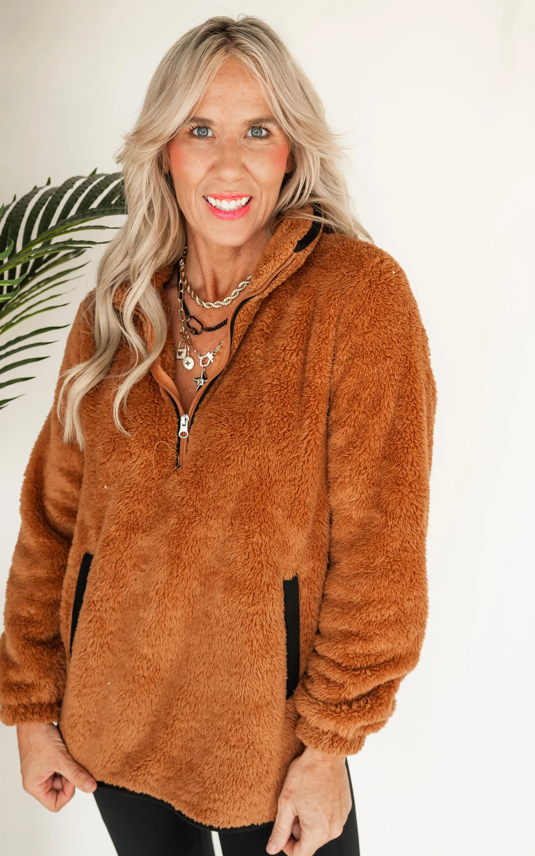 The Teddy Sherpa Pullover by Salty Wave *