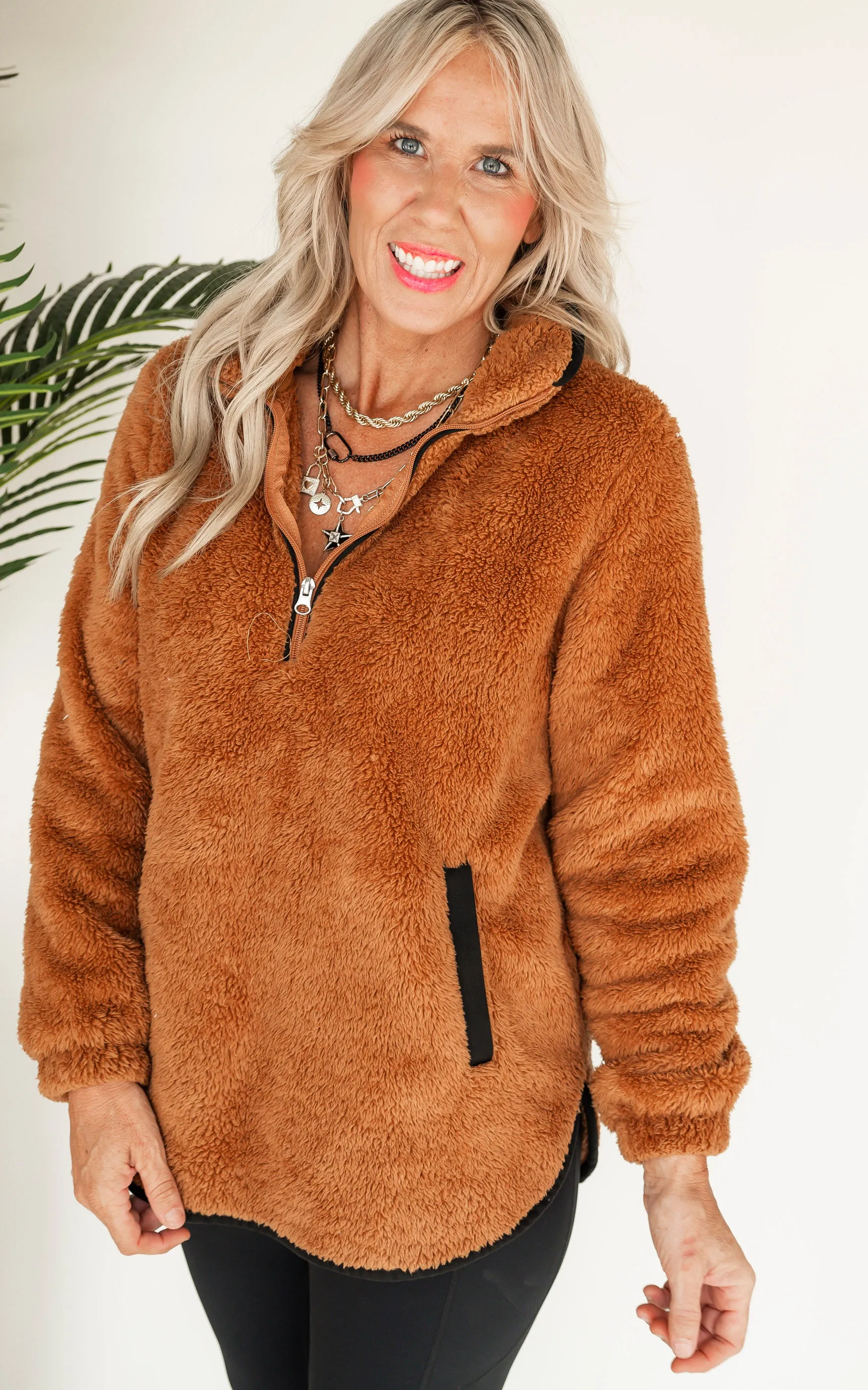 The Teddy Sherpa Pullover by Salty Wave *