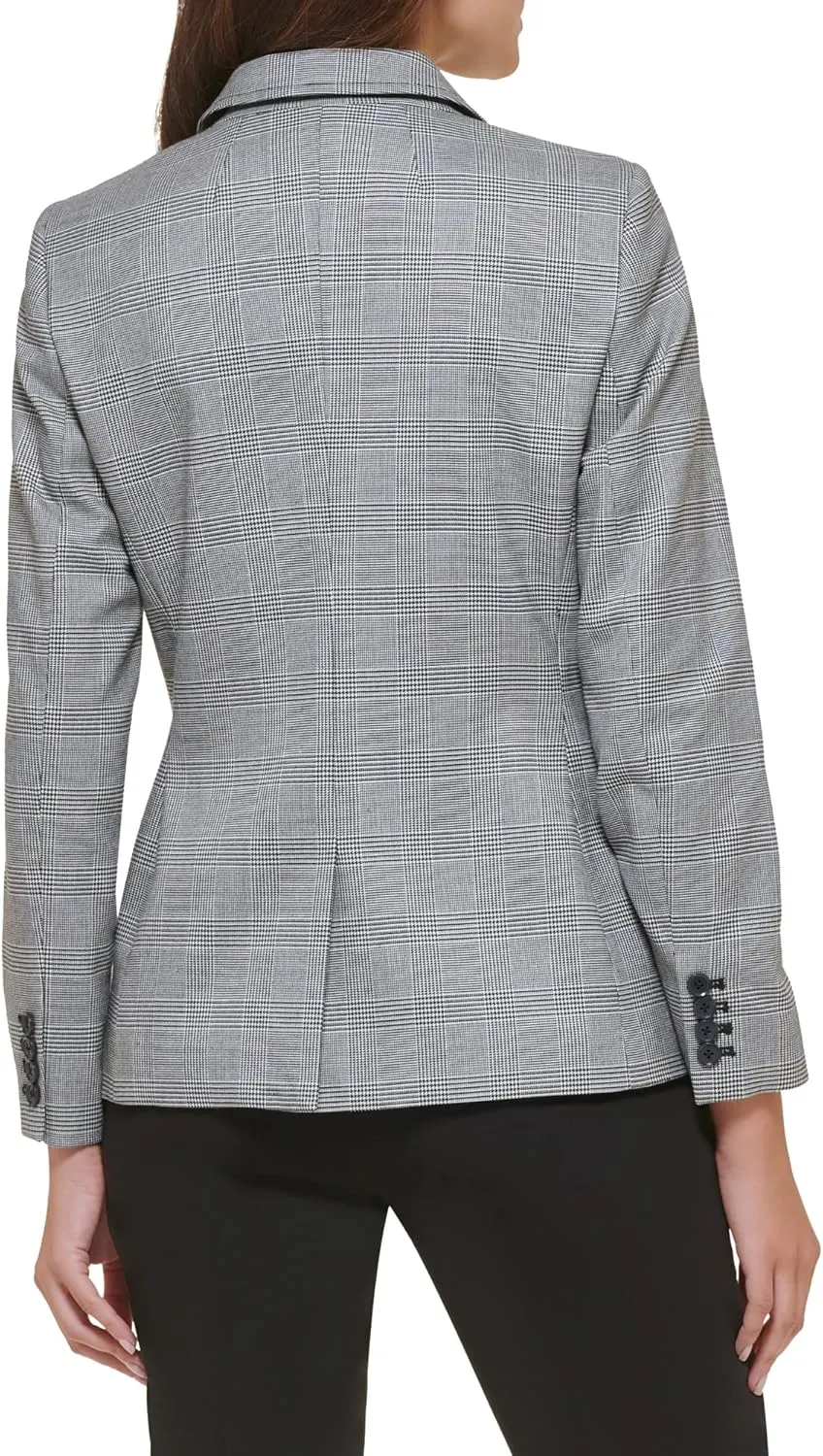 Tommy Hilfiger Womens Notched Blazer Jacket