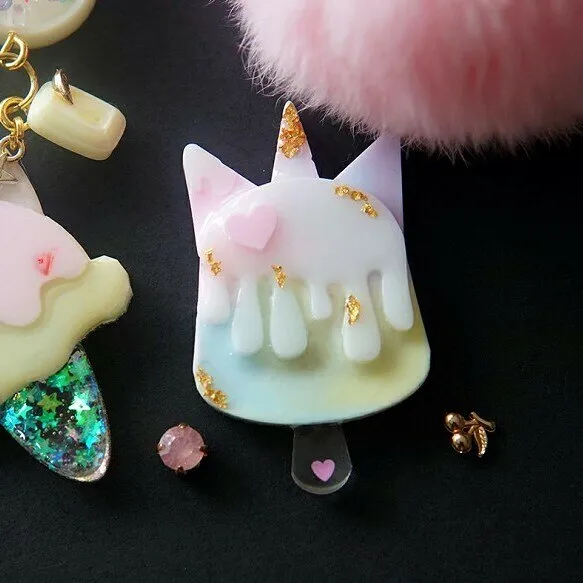 Unicorn Popsicle Silicone Mold
