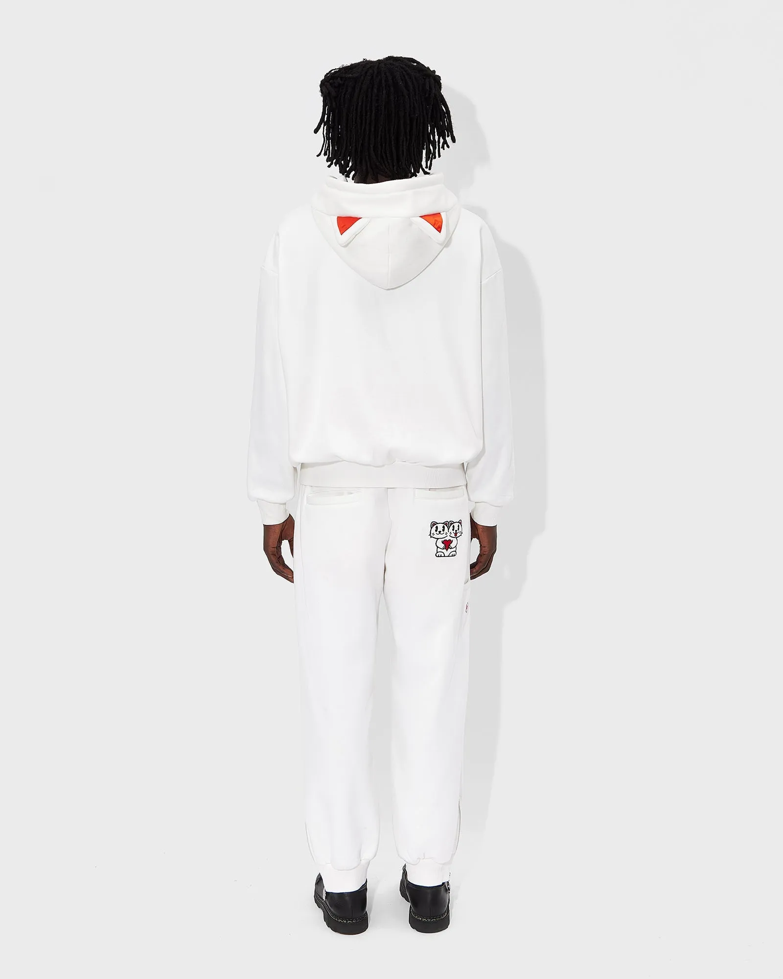 White Kitty Hoodie