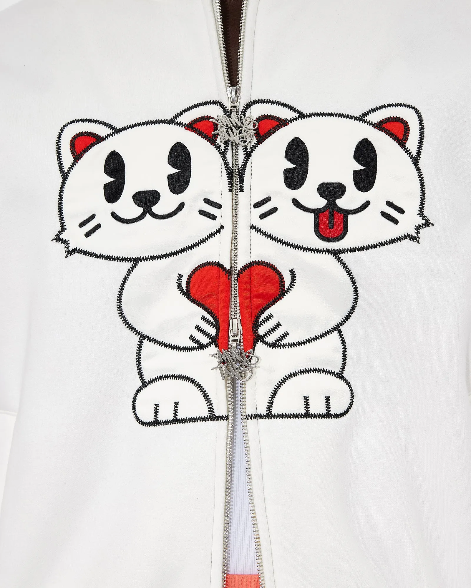 White Kitty Hoodie