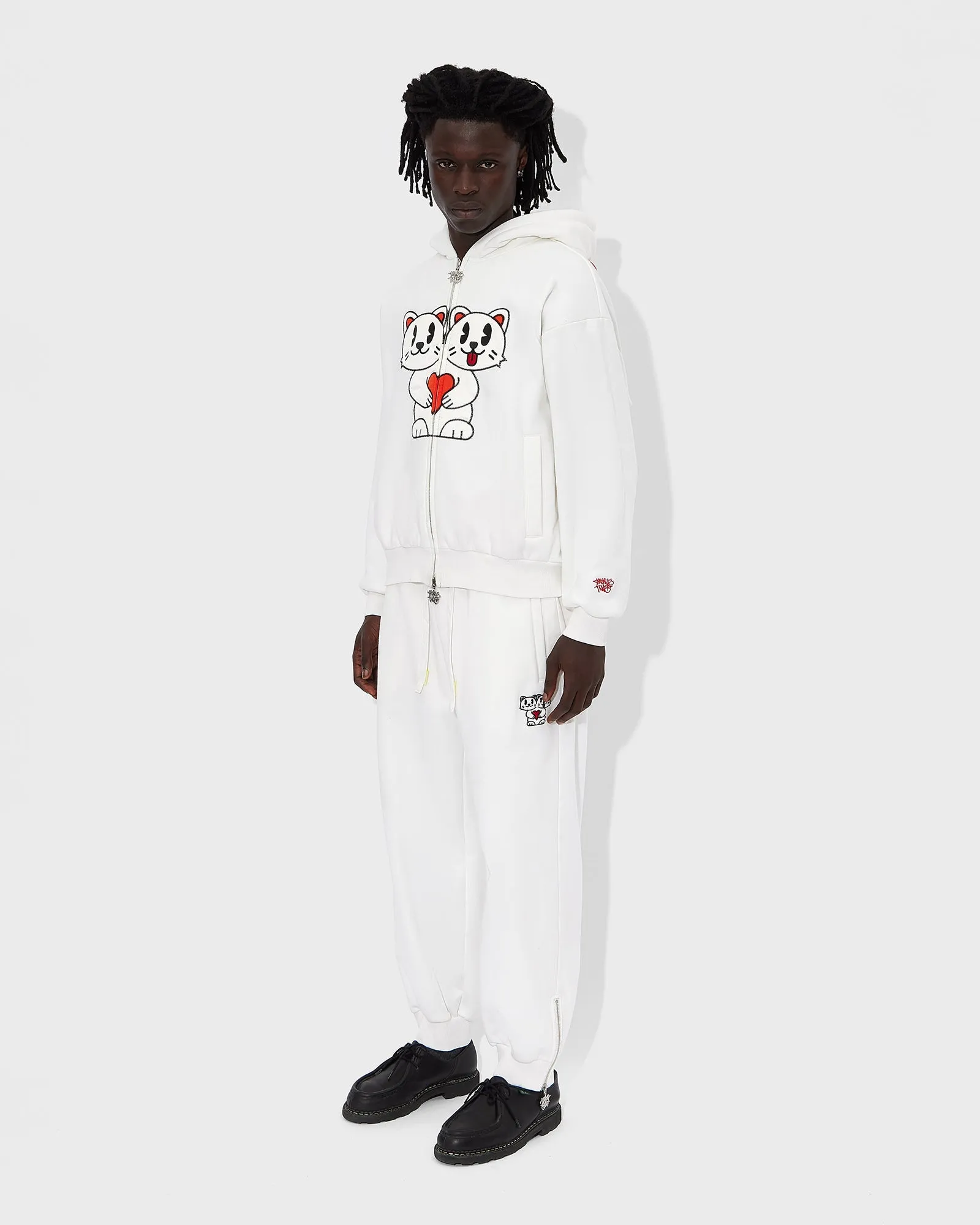 White Kitty Hoodie